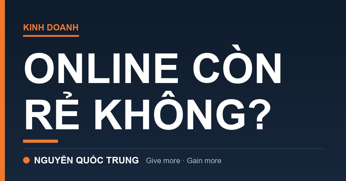 Mua hàng online có còn rẻ? 3 lớp giá ít người để ý trong năm 2026