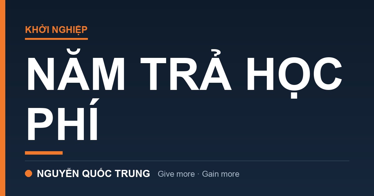 Năm đầu tiên khởi nghiệp: 5 bài học từ năm "trả học phí"