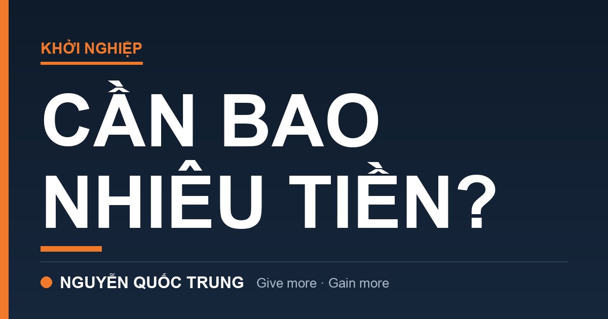 Nghỉ việc khởi nghiệp cần bao nhiêu tiền? 4 con số phải tính trước khi nộp đơn