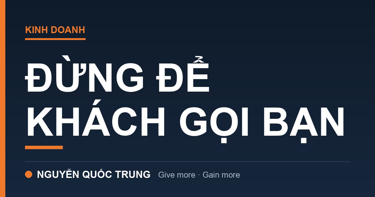 Doanh nghiệp không phụ thuộc vào chủ: 5 việc tôi làm từ ngày đầu